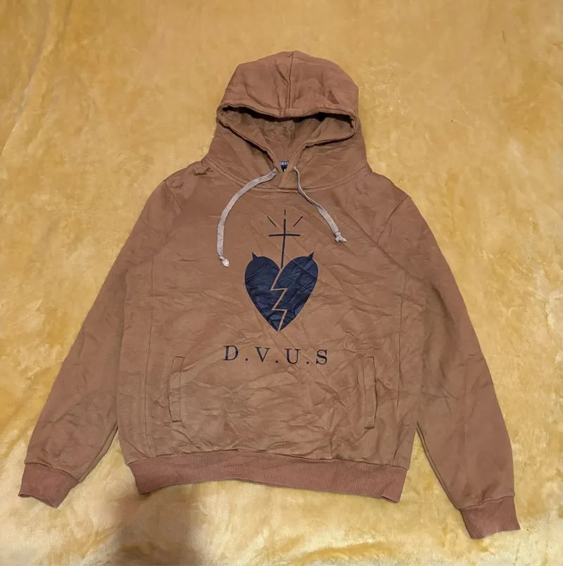 Deviluse Brown Pullover Hoodie photo 1