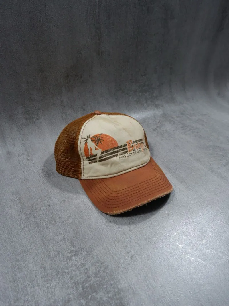 Uknown Distressed Beach Icon Trucker Hat photo 1