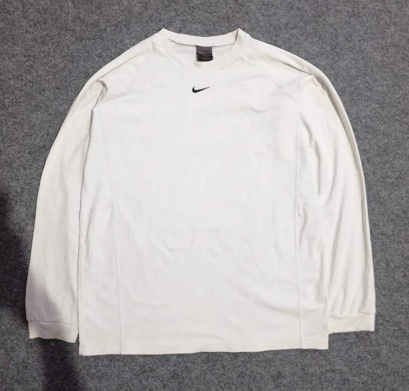 Nike Vintage Casual Casual shirt Pria white photo 1