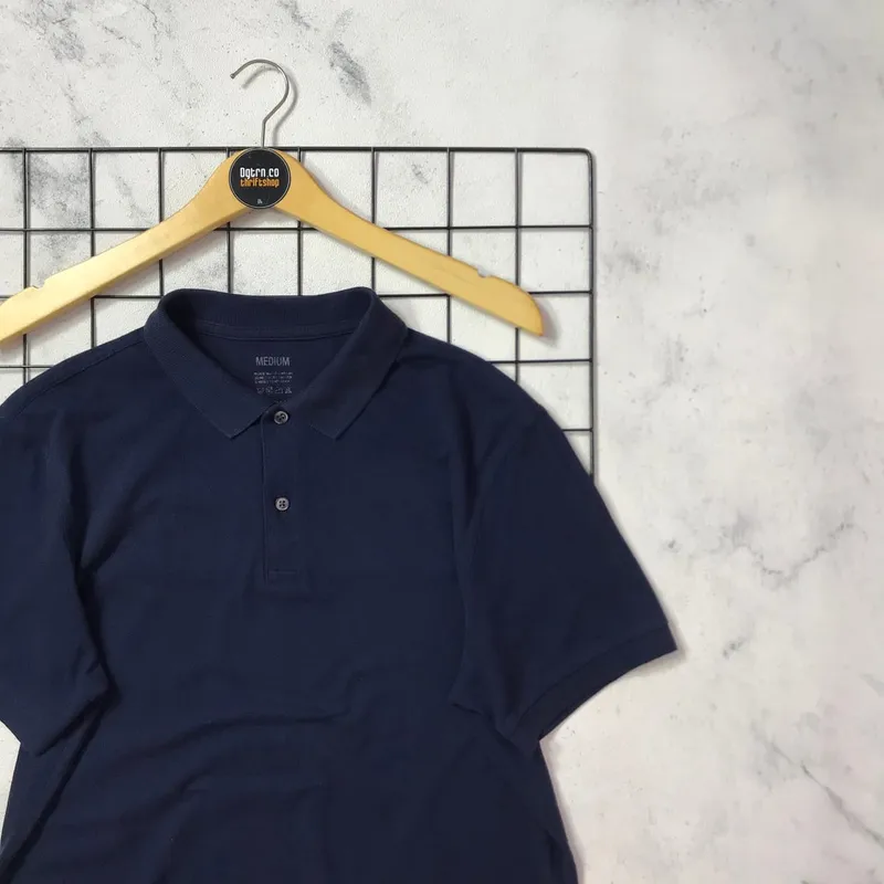 Giordano Casual Polo shirt Pria navy photo 1