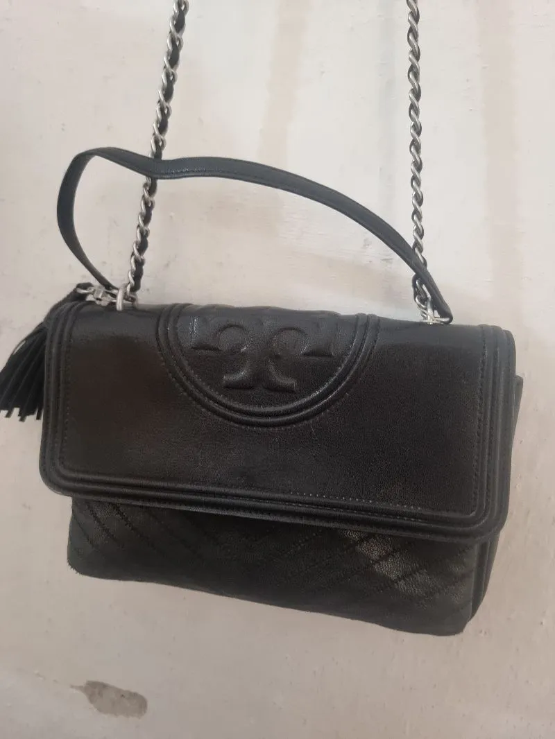Tory Burch Vintage Casual Shoulder bag Wanita black photo 1