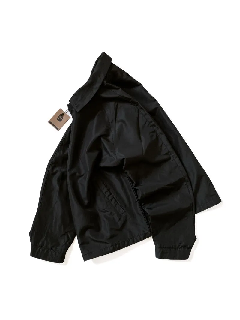 Uniqlo Streetwear Casual Denim jacket Pria black photo 1