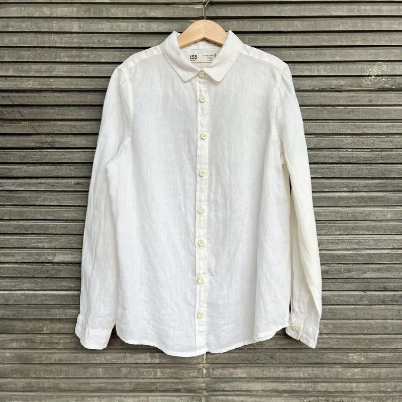 Kemeja Hem Anak Katun Linen Giordano Preloved photo 1