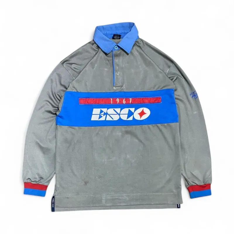 Y2K ESCO Longsleeve jersey hiphop style photo 1