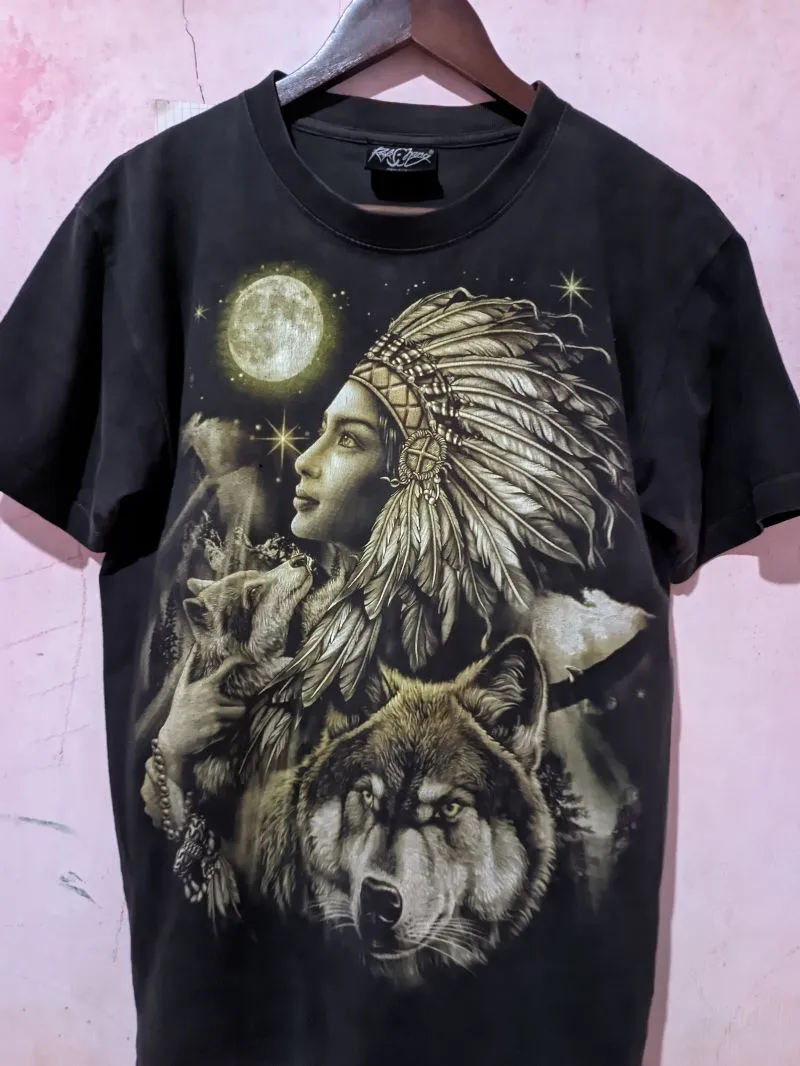 Vintage Indie T-shirt Pria black photo 1