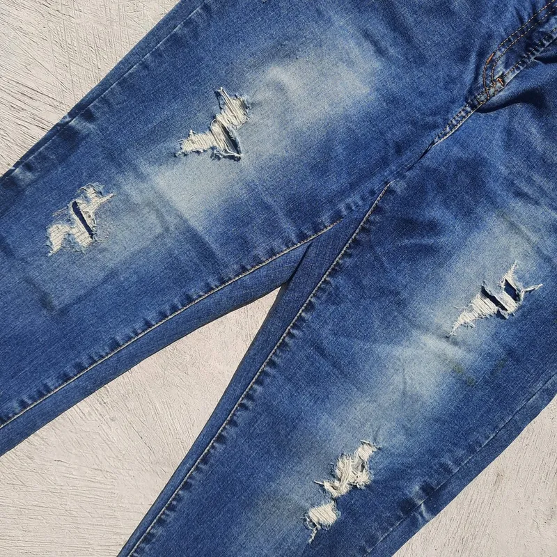 Guess Grunge Casual Jeans Pria blue photo 1