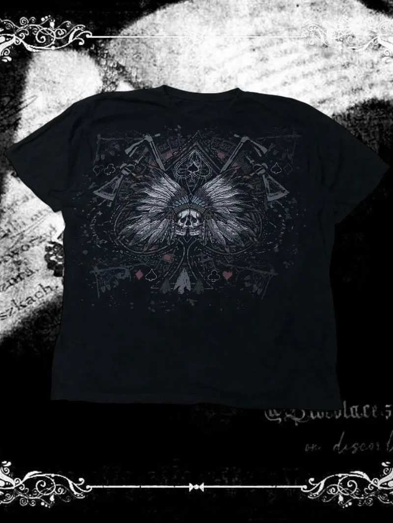 Ring of fire poker indian graphic tee photo 1