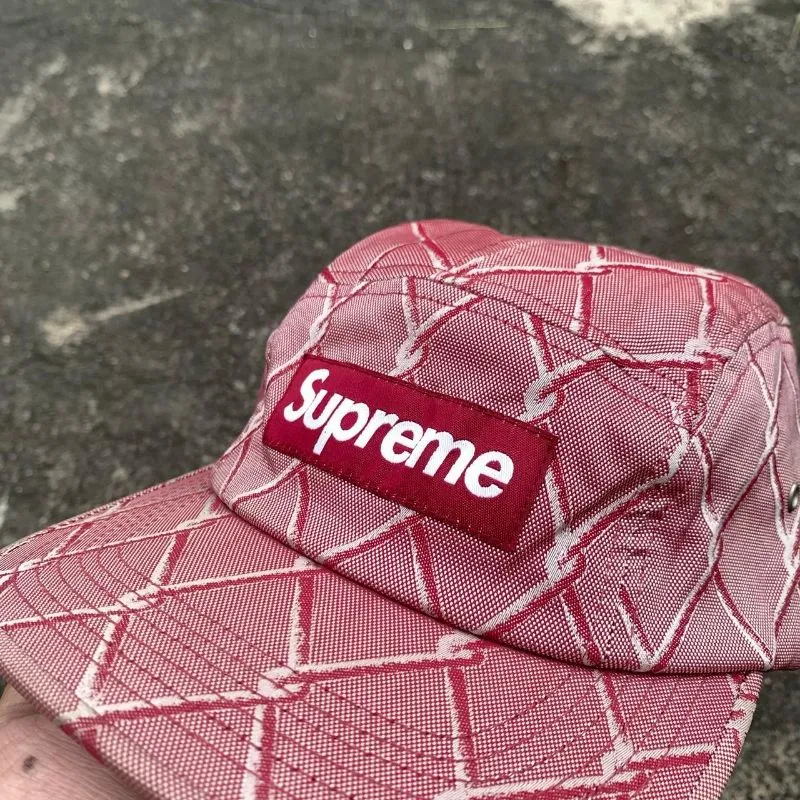 Supreme Camp Cap Chain Link photo 1
