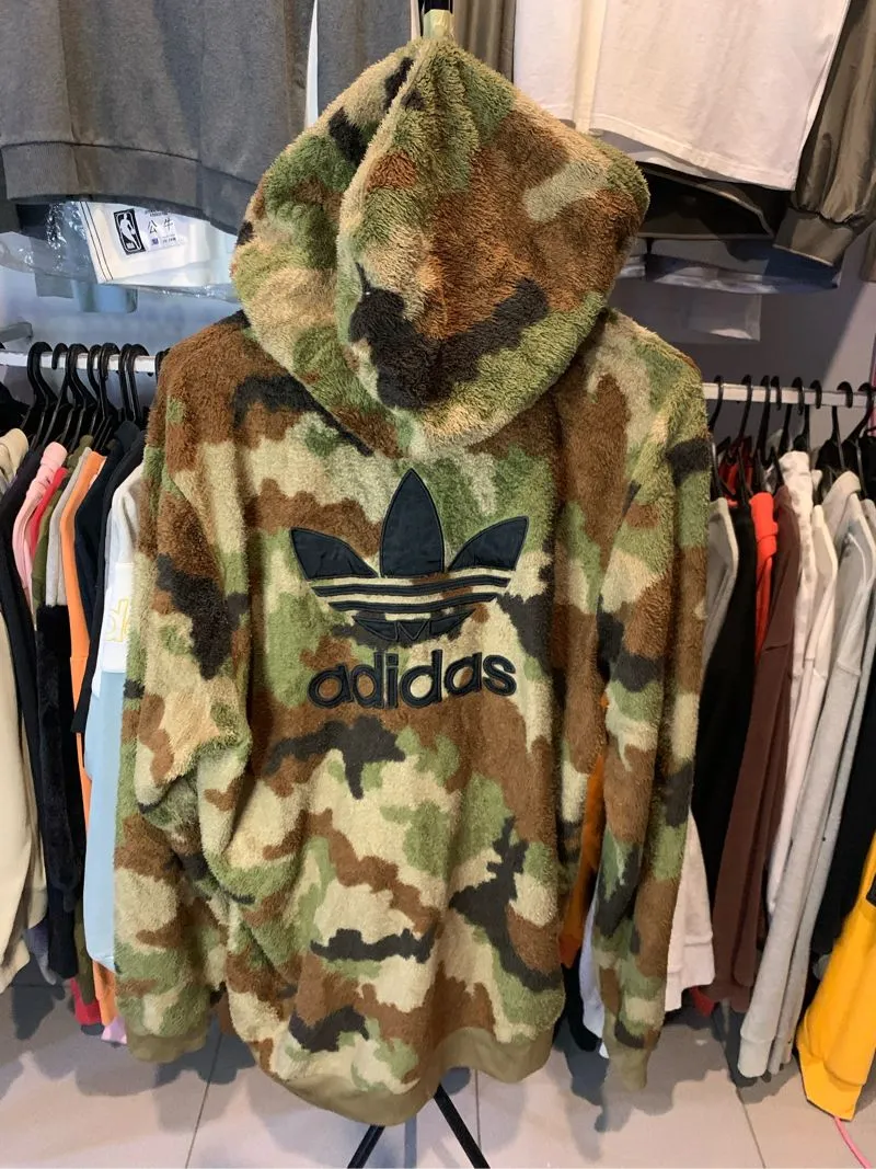 Adidas 3foil sherpa jacket photo 1