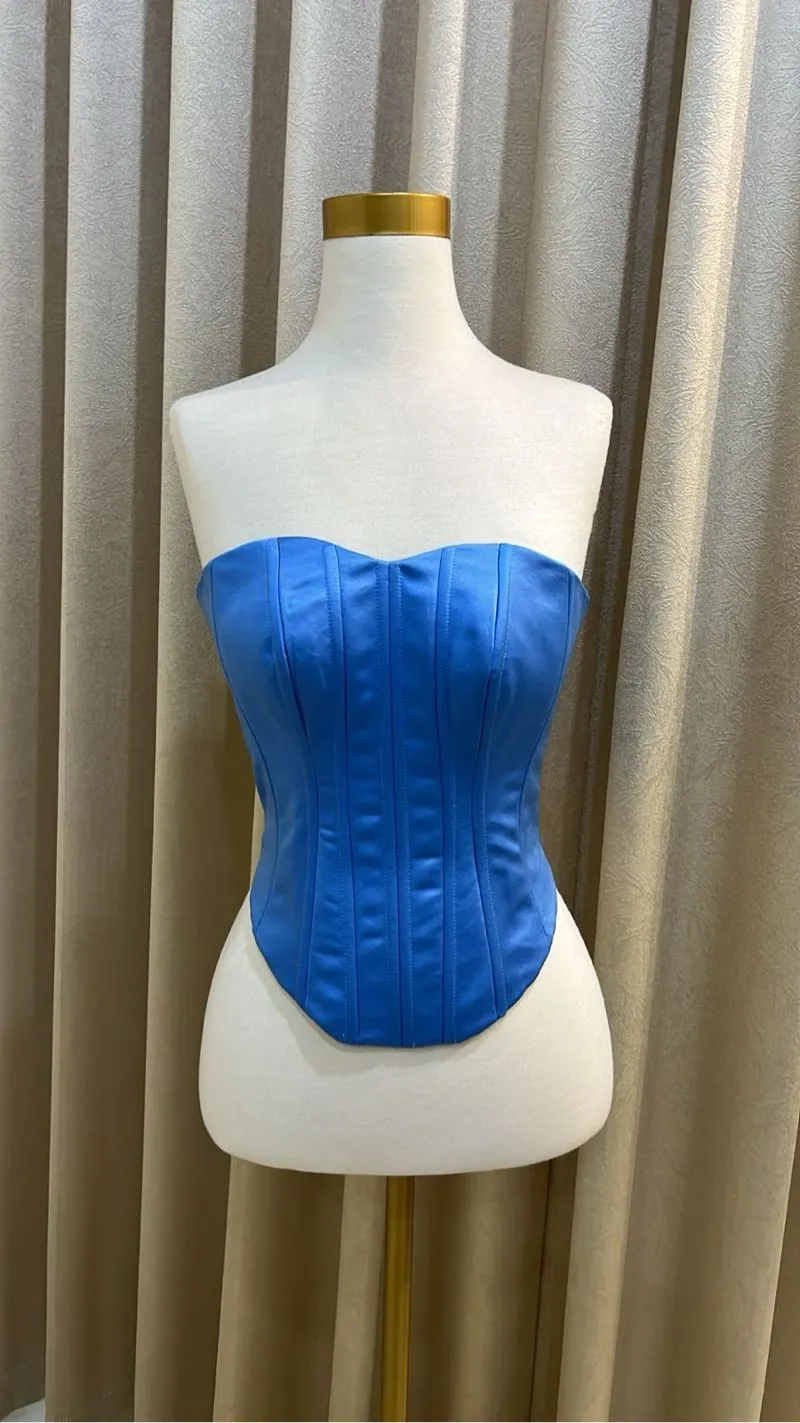 Bustier Denim Blue Size M Pinggang 68-75 cm photo 1