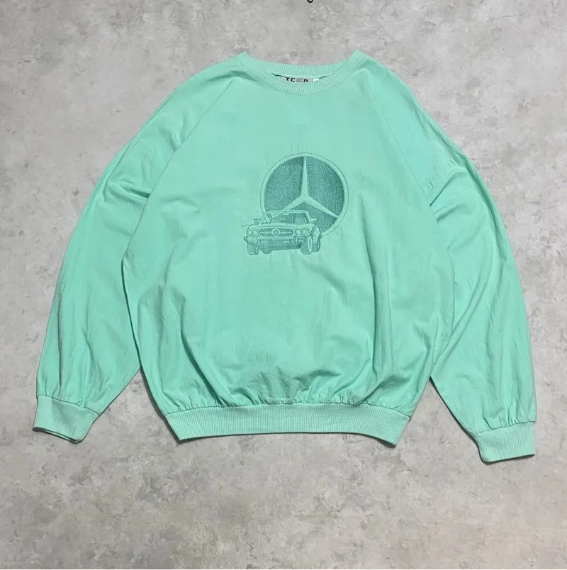 Vintage Crewneck Iced for action Mercedes Benz photo 1