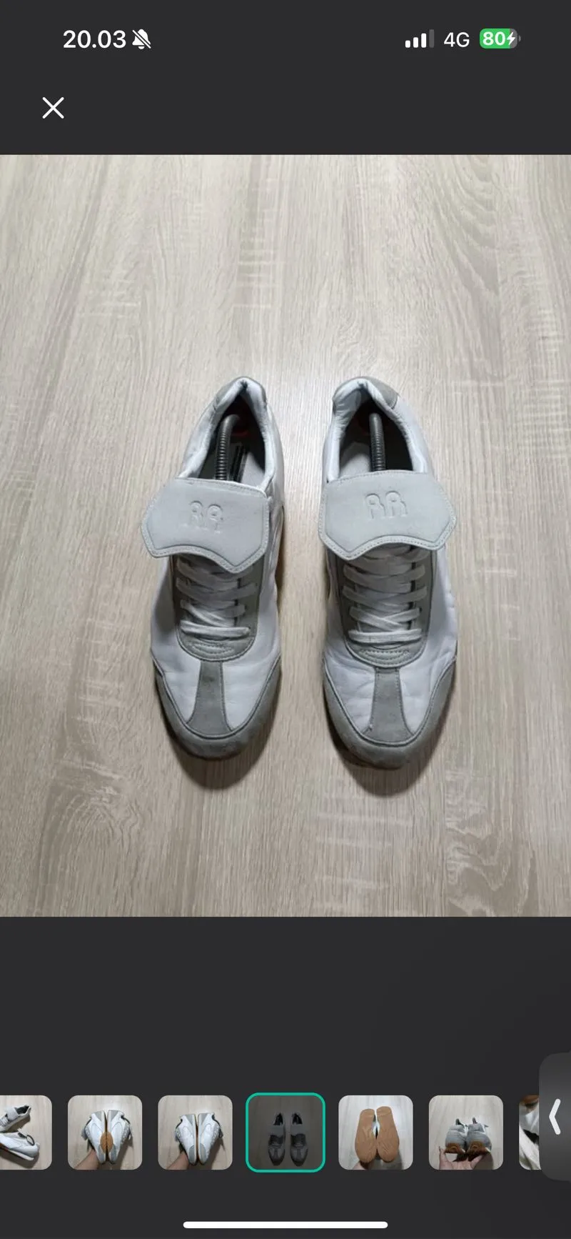Ravrac The Waves Sand White Sneakers photo 1