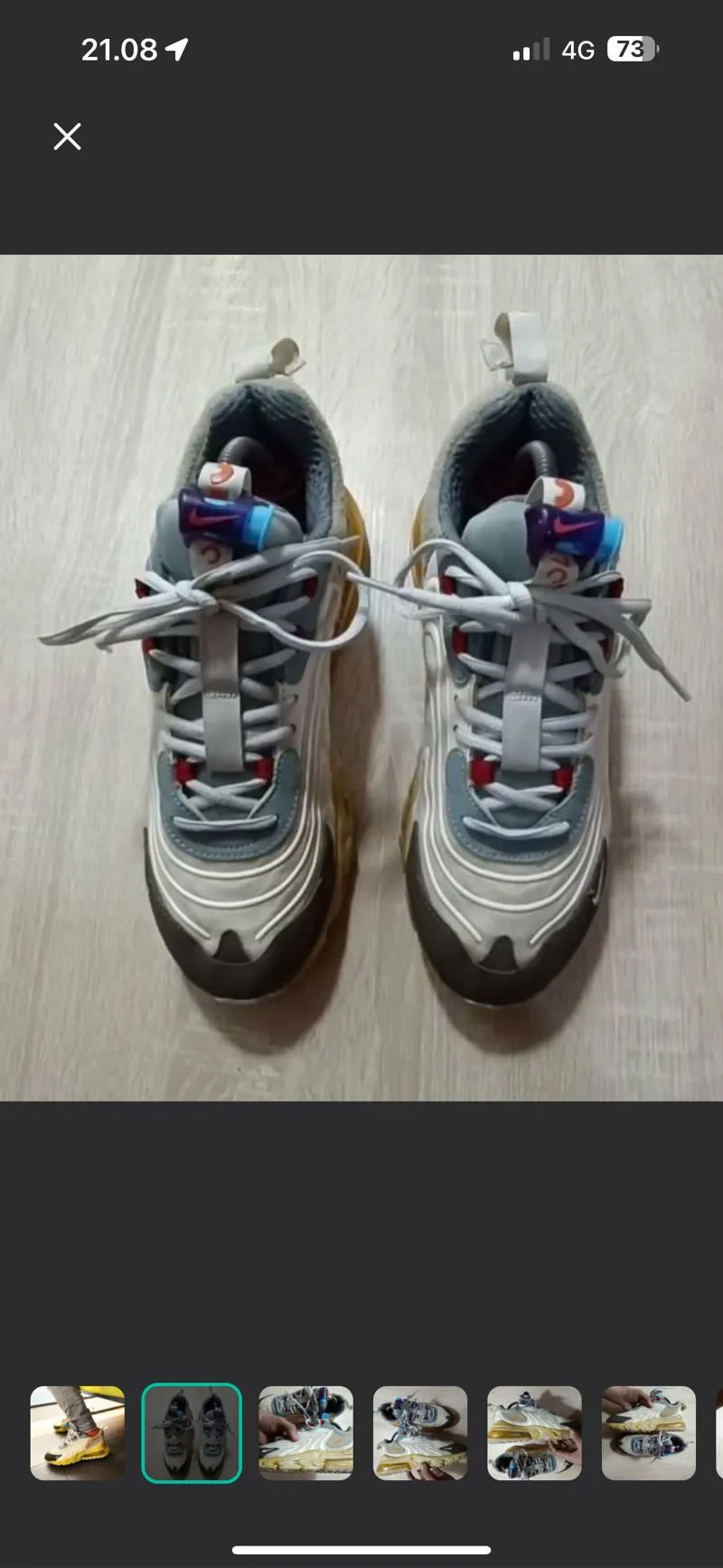 Travis Nike Air Max 270 React ENG 'Cactus Trails' photo 1