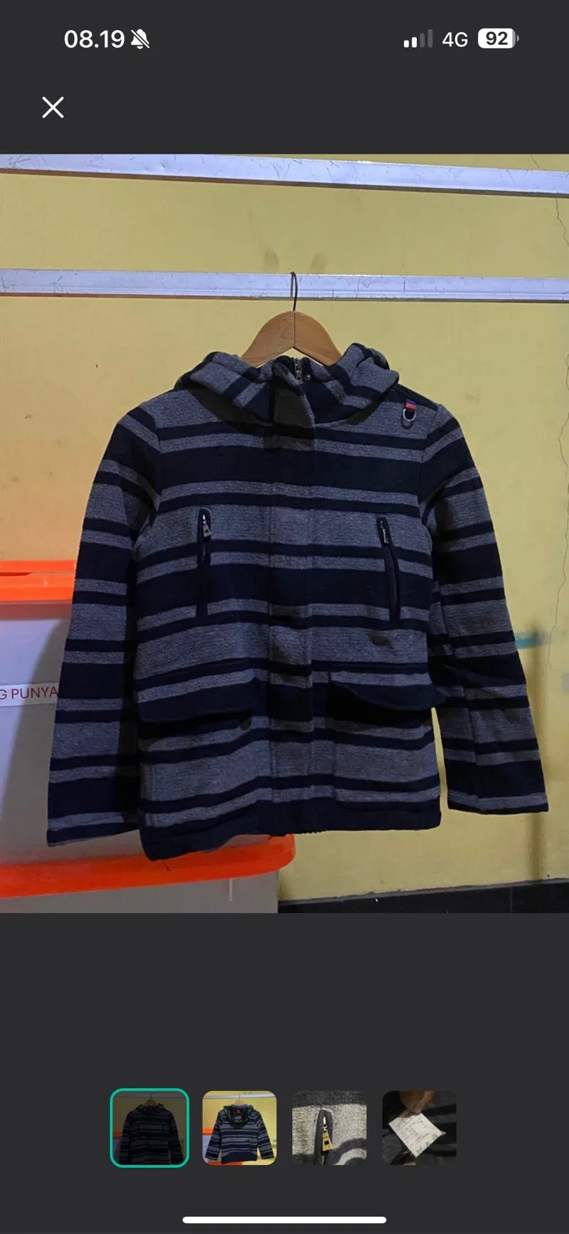 A6 Wool Hood Jacket photo 1