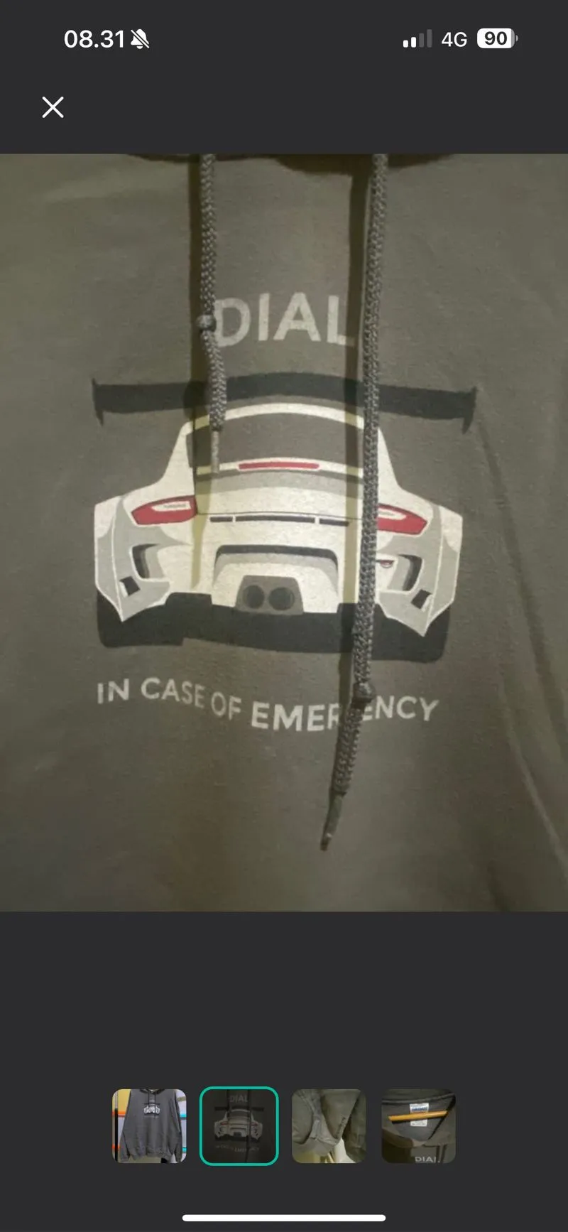 Gildan Dial BlipShift First Responder VIII 911 Hoodie photo 1