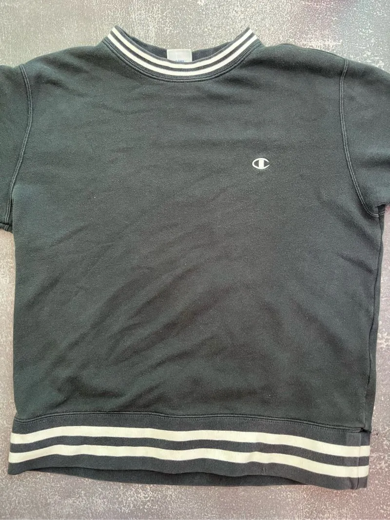 Champion Vintage Sportswear Sweatshirt Pria navy black photo 1