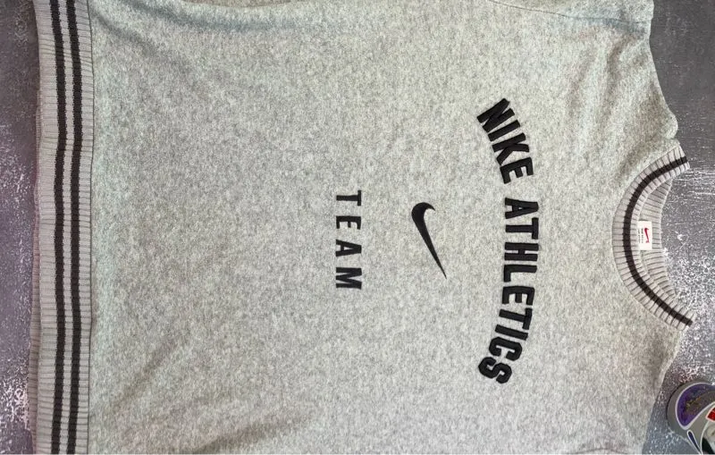 Nike Streetwear Sportswear Sweater Pria gray photo 1