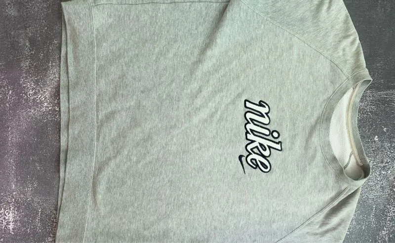 Nike Vintage Streetwear Sweatshirt Pria gray photo 1