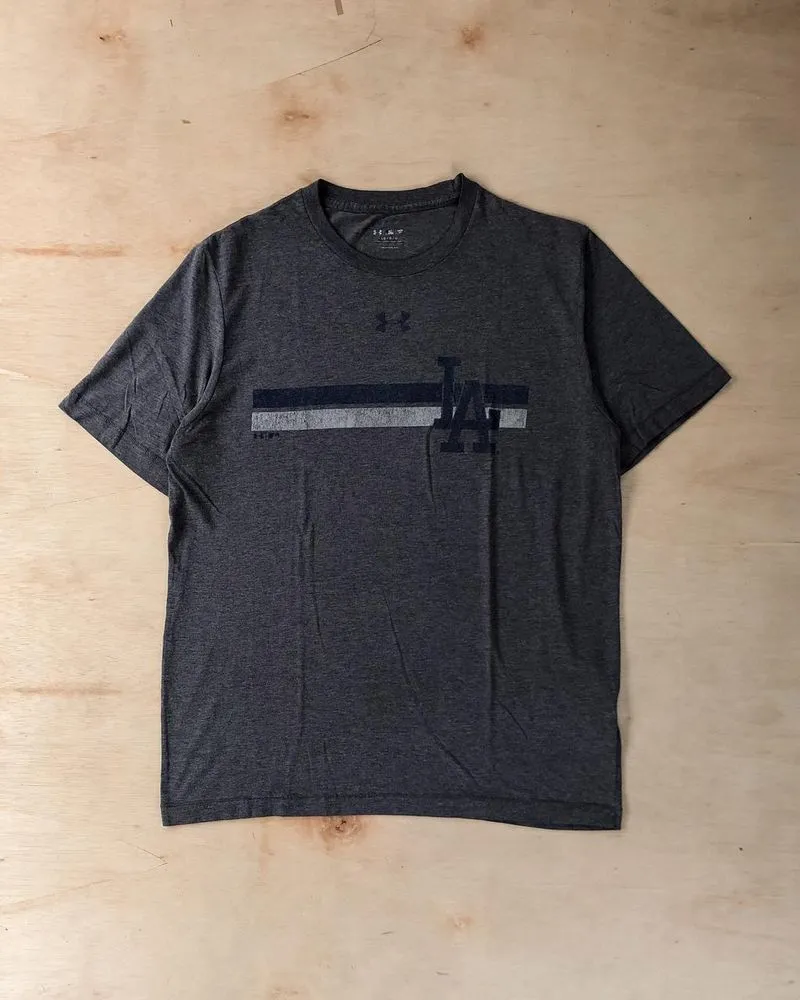 Under Armour Streetwear Sportswear T-shirt Pria gray photo 1