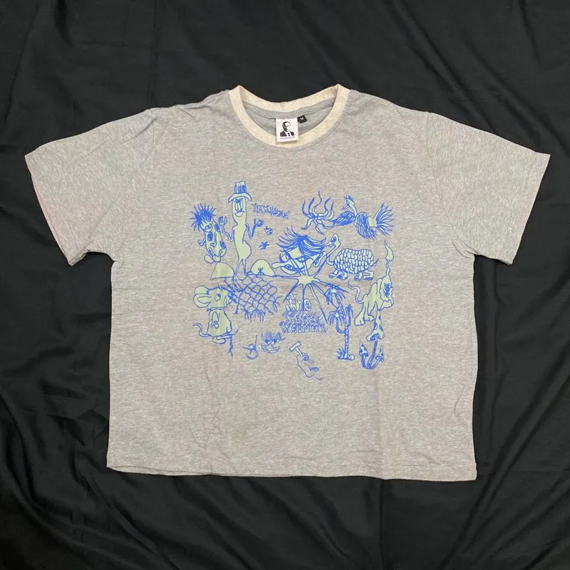 kaos streetwear thanksinsomnia boxy tee y2k photo 1