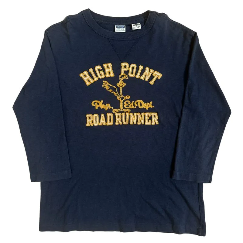 Sugar Cane Vintage Y2K T-shirt Pria yellow navy photo 1