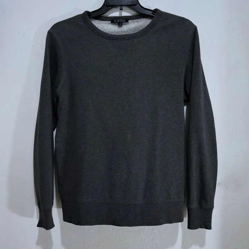 Topten Sportswear Casual Sweater Pria gray photo 1
