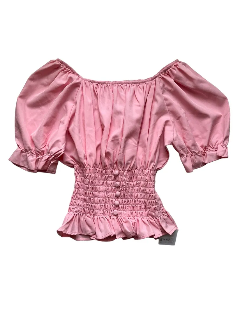 Coquette Casual Shirt Wanita pink photo 1