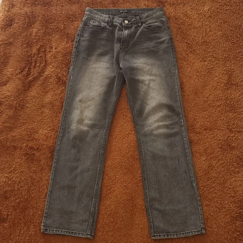 Dark Victory Black Washed Jeans Pants Celana photo 1