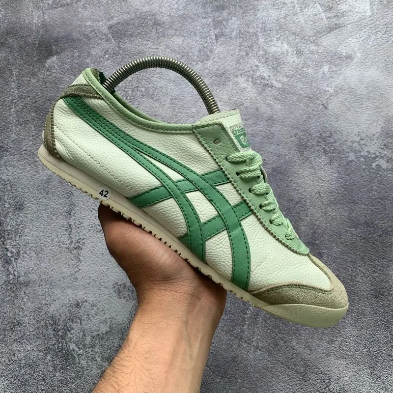 Airy Green Onitsuka Tiger Mexico 66 White Green Onitsuka Tiger