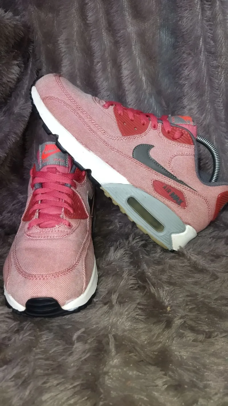 Nike Sportswear Casual Sneakers Pria red gray photo 1