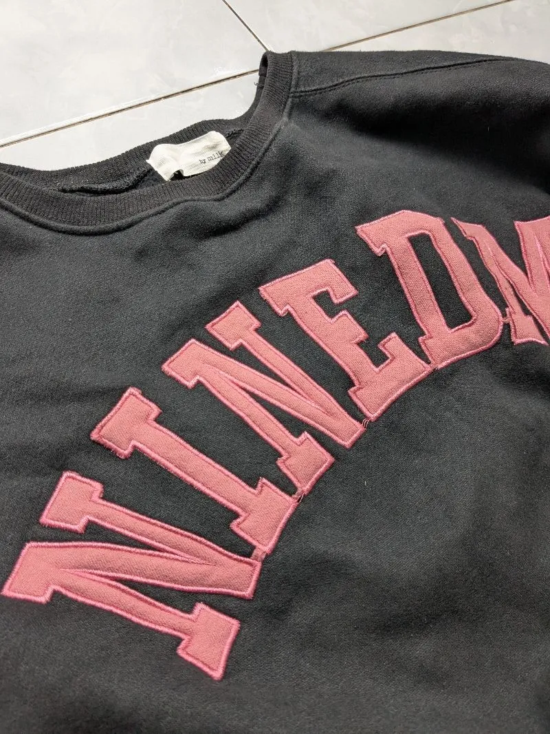 Milky Crewneck NINEDM pink photo 1