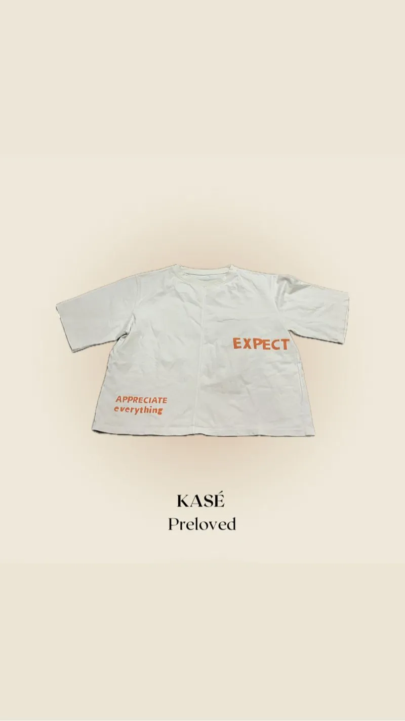 Kaos Crop Expect photo 1