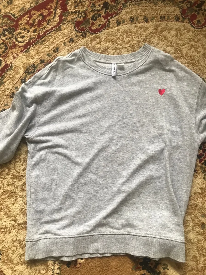 H&M Luxury Casual Sweater Wanita gray photo 1