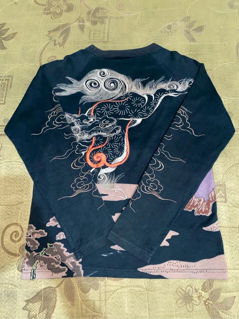 Sukajan Japanese Clasic Script Longsleeve photo 1