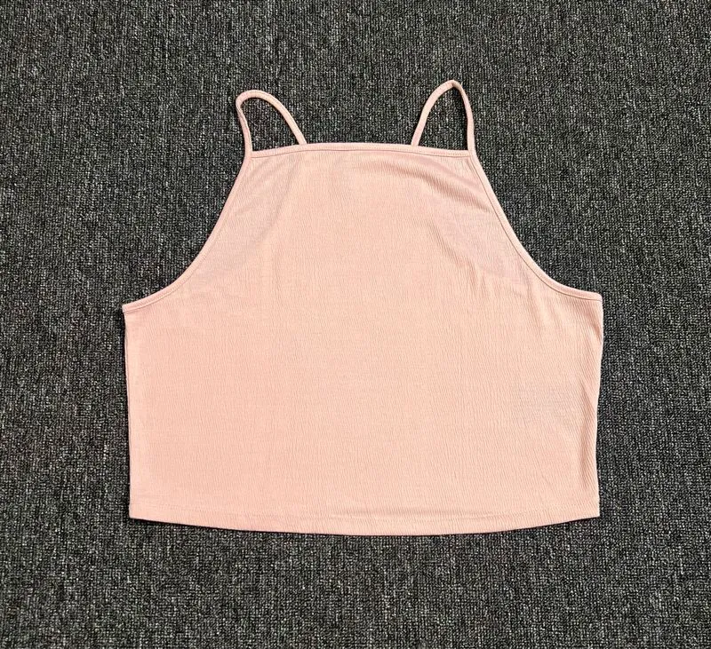 H&M Short Strappy top crop top spaghetti crop top photo 1