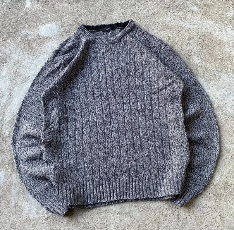 Casual Sweatshirt Pria gray photo 1