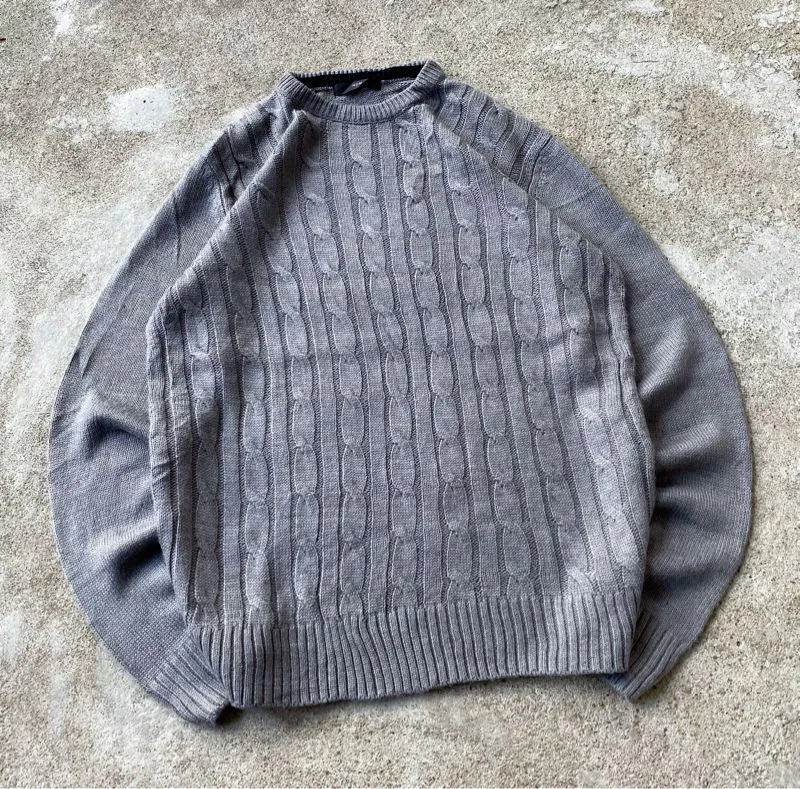 Casual Sweatshirt Pria gray photo 1