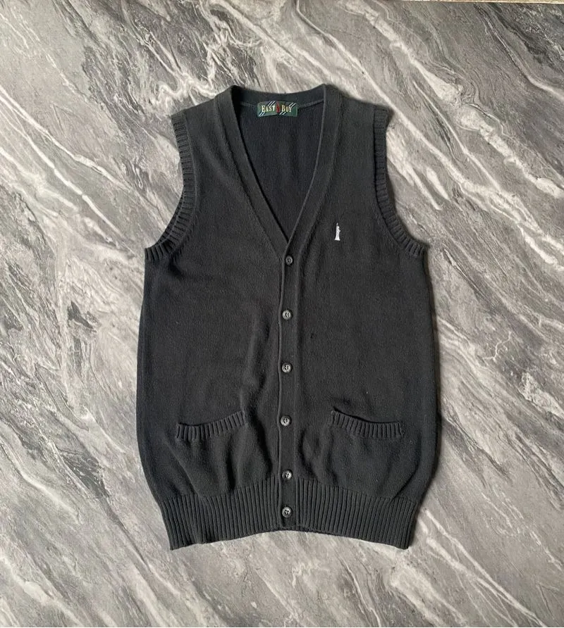 Casual Vest Pria black photo 1