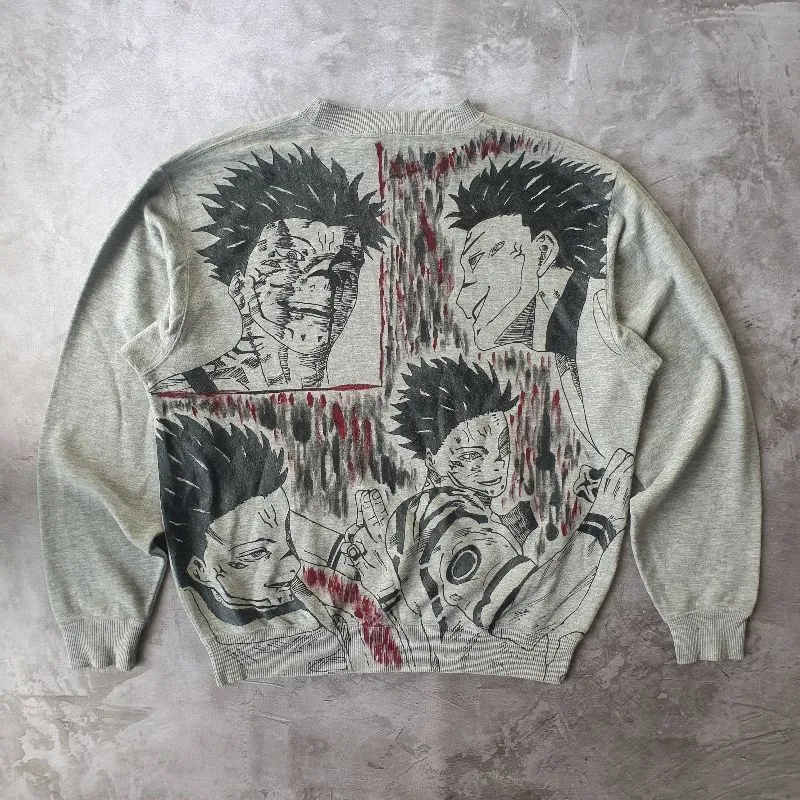 1ON1 SUKUNA RYOMEN Rework Crewneck | Sweater Jujutsu Kaisen  photo 1