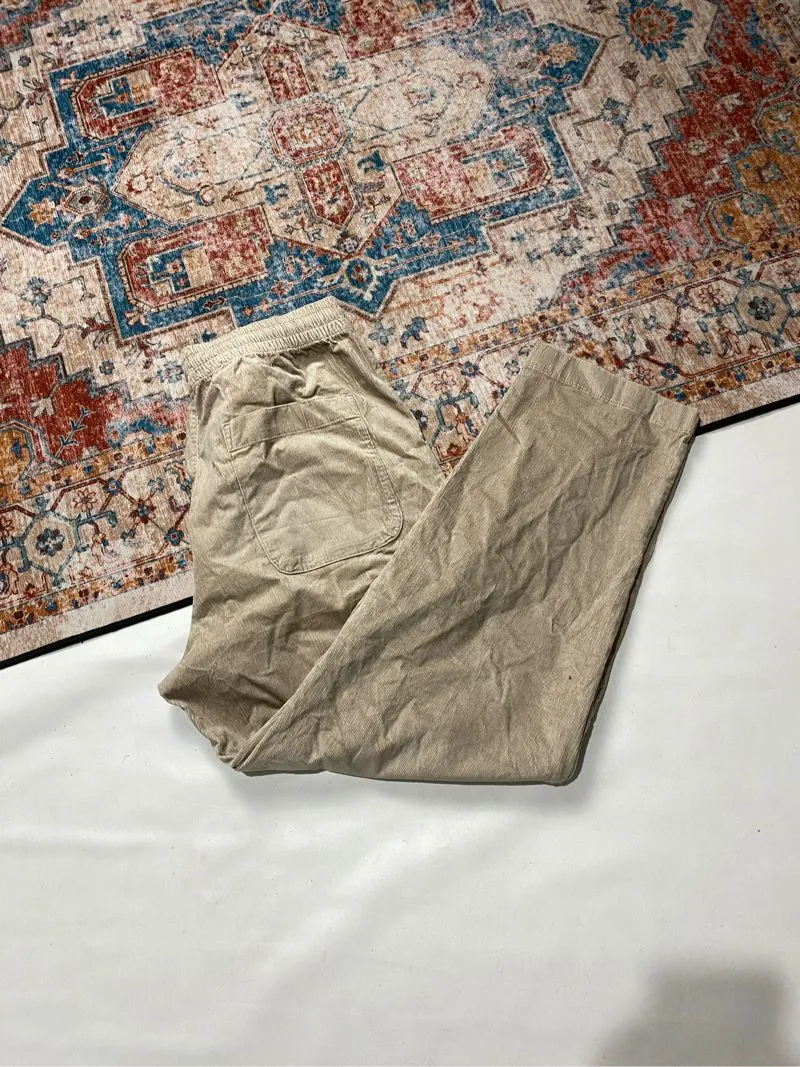 CORDUROY RELAX PANTS UNIQLO KHAKIS BASIC photo 1