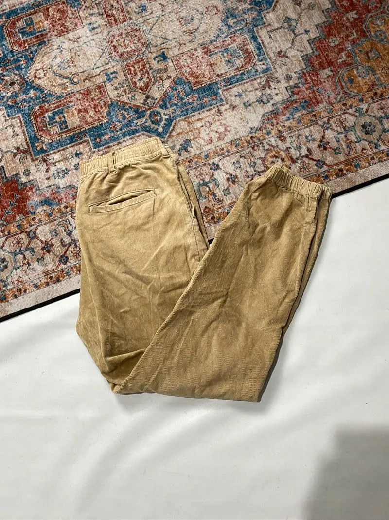 CORDUROY RELAX PANTS GU global uniqlo KHAKIS BASIC photo 1