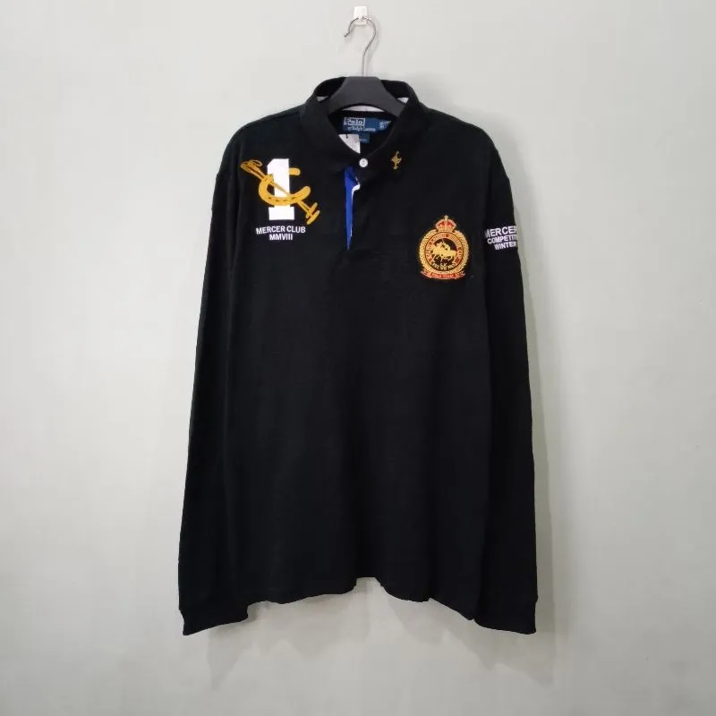 Polo Ralph Lauren Casual Polo shirt Pria black photo 1