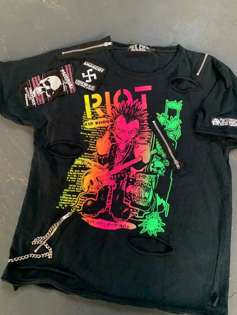 Sex Pot Revenge Y2K Avant Garde T-shirt Wanita black photo 1