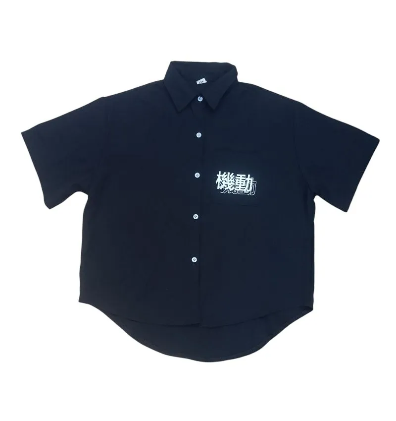 Kemeja cropped boxy jja photo 1