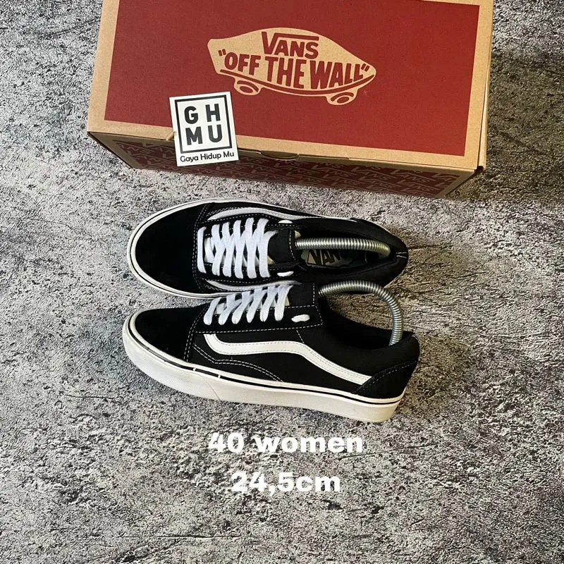 Vans Old Skool Comfycush Black White photo 1