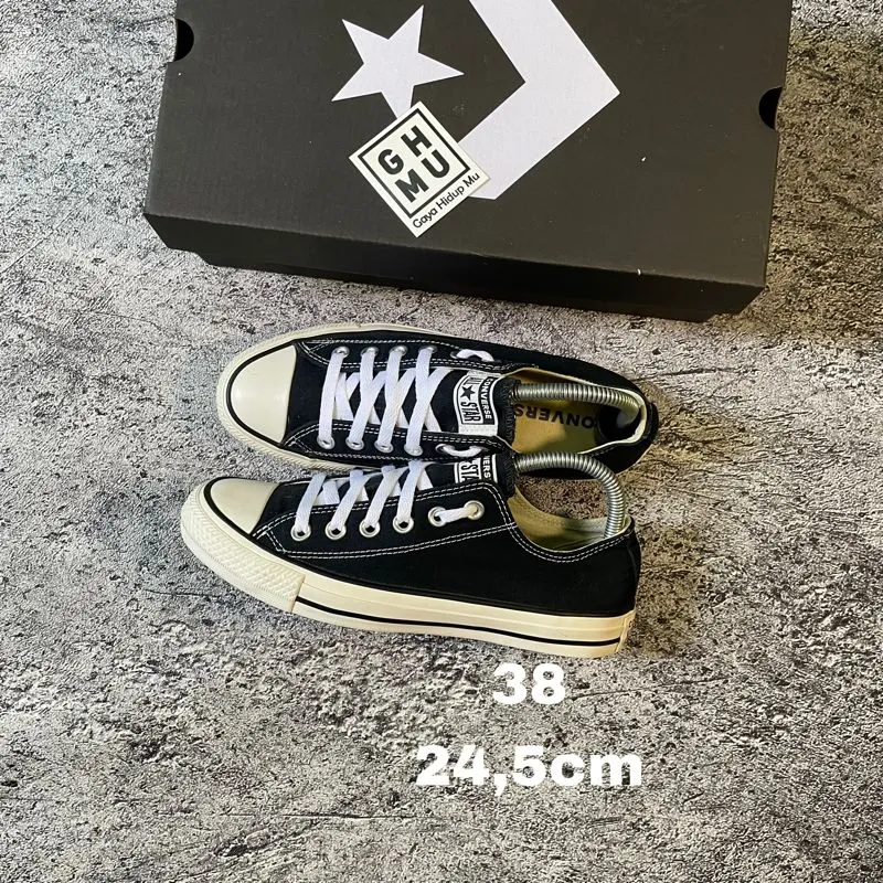 Converse Allstar Low Black White photo 1