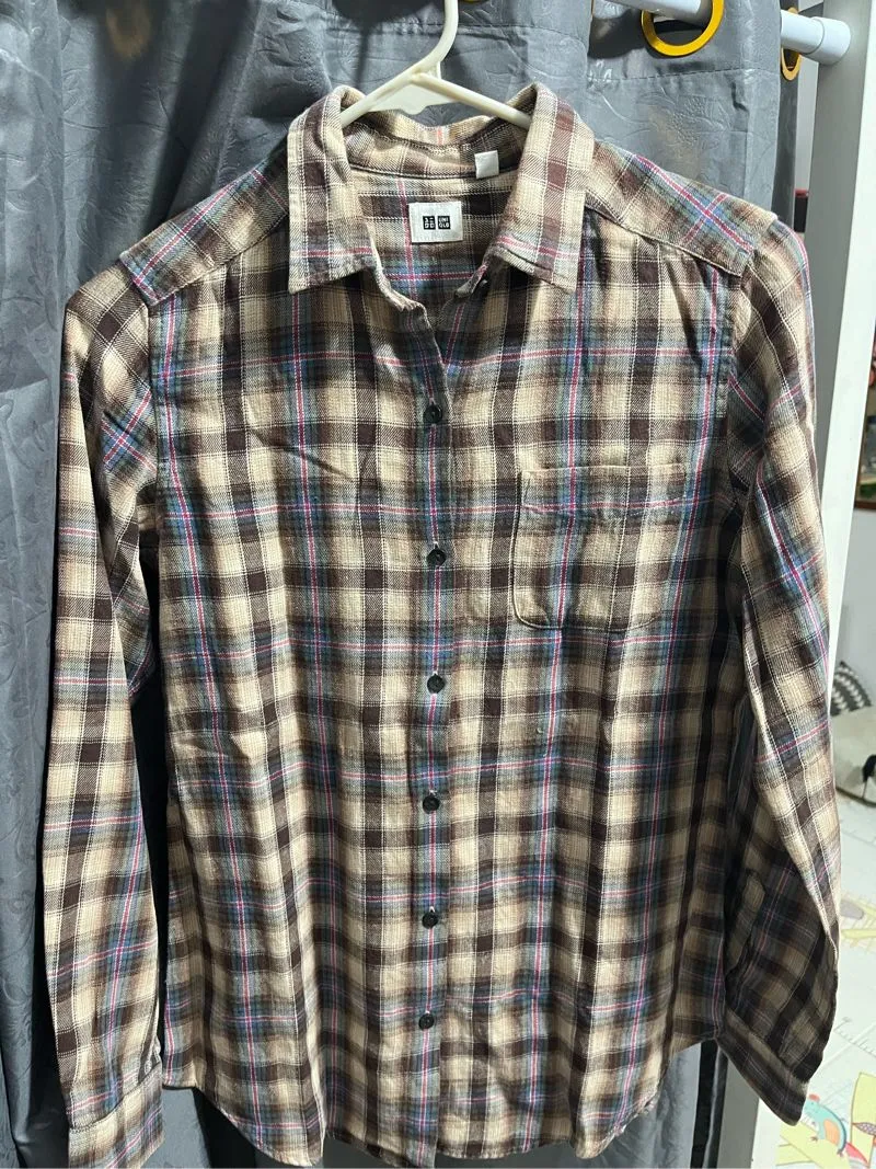Flanel Uniqlo S photo 1