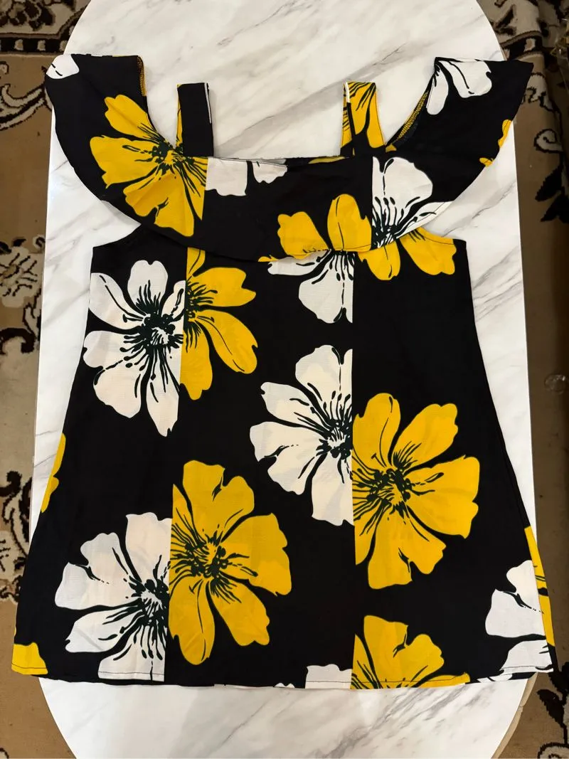 Dress sabrina bunga-bunga photo 1