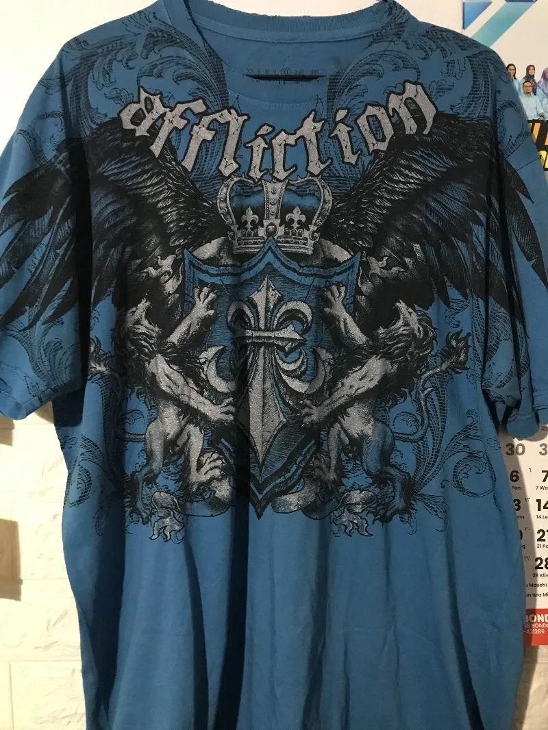 Affliction royal lion wings graphic photo 1
