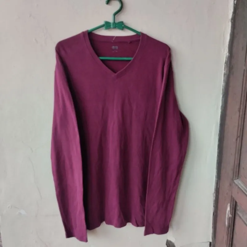 Long Sleeve Uniqlo Pink Original photo 1